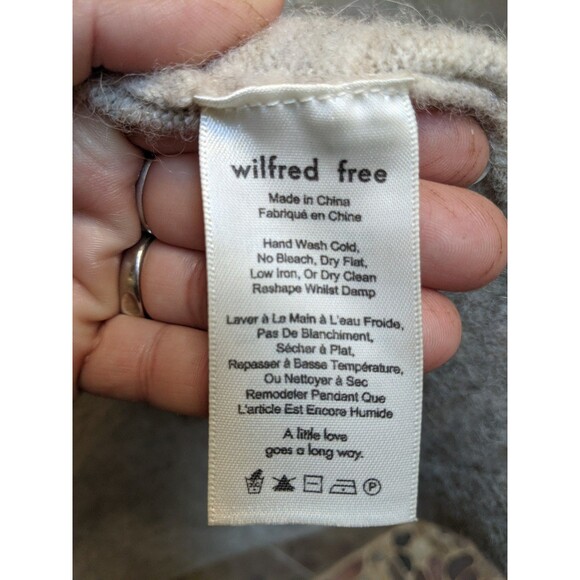 Aritzia Wilfred Free Longline Cardigan XS Wool Alpaca Minimalist Capsule Italy - Picture 10 of 12